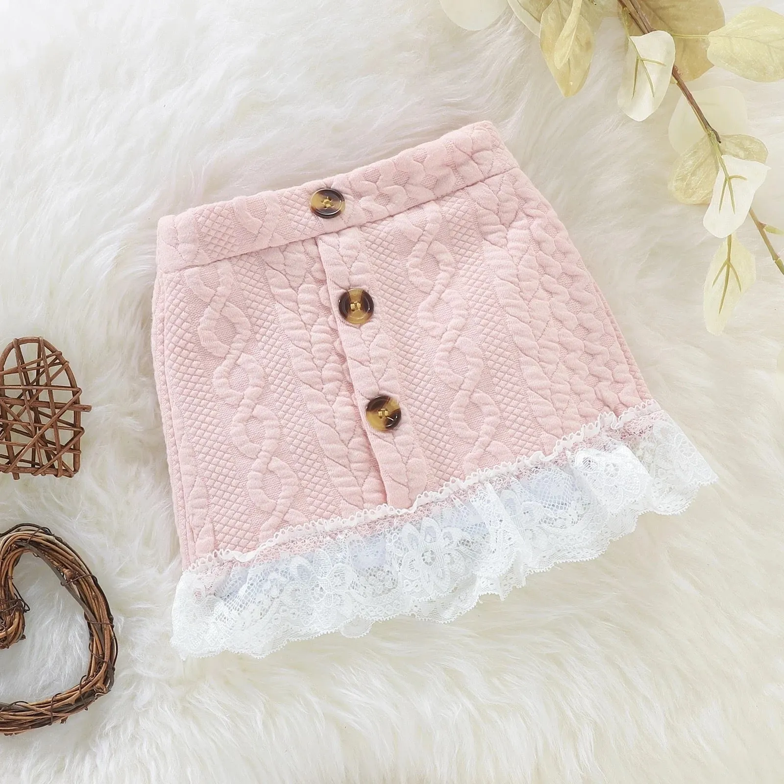 9-12 Month Pullover Sweatshirt   Skirt Set