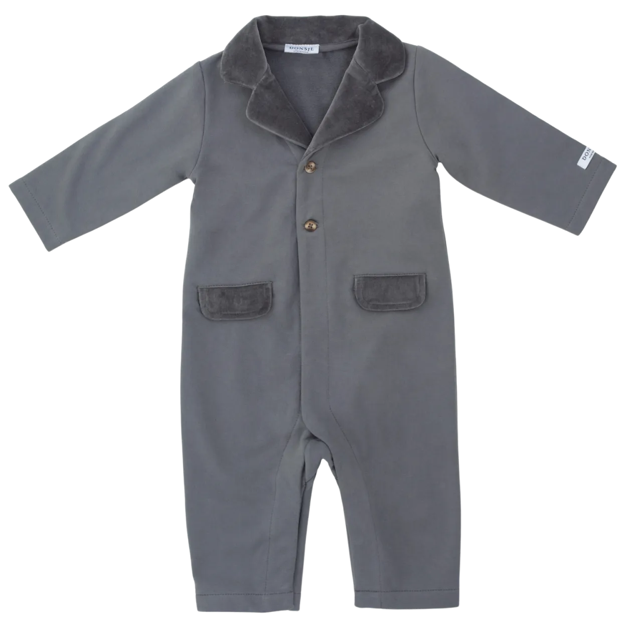 Alane Jumpsuit | Navy Grey