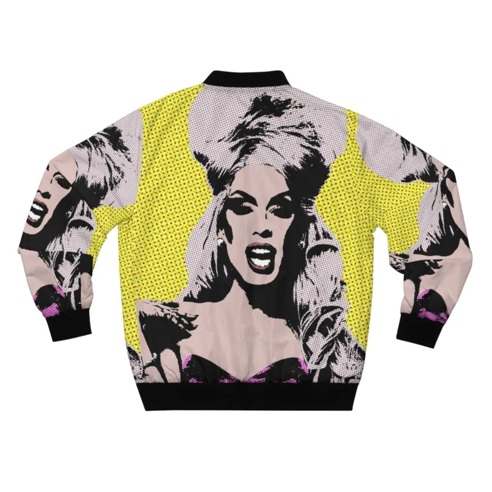 Alaska-Inspired Pop Art Bomber Jacket