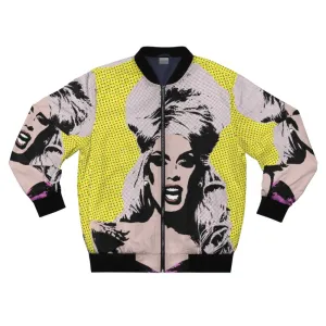 Alaska-Inspired Pop Art Bomber Jacket