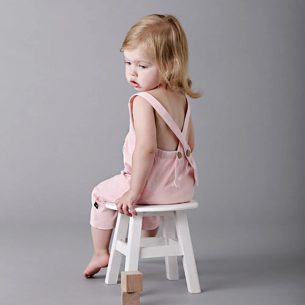 Anarkid Pink 3D Contrast Overalls