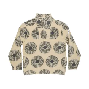 Autumn Vortex Half Zip Fleece Sweater