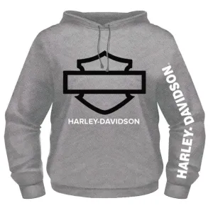 B & S BLACK/WHITE OUTLINE DEALER HOODIE