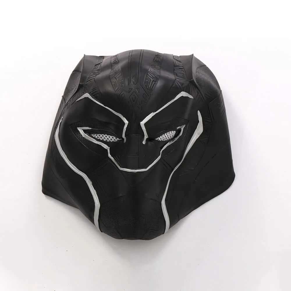 Black Panther Suit Cosplay T'Challa Bodysuit Cosplay Superhero Jumpsuit with Mask ACcosplay