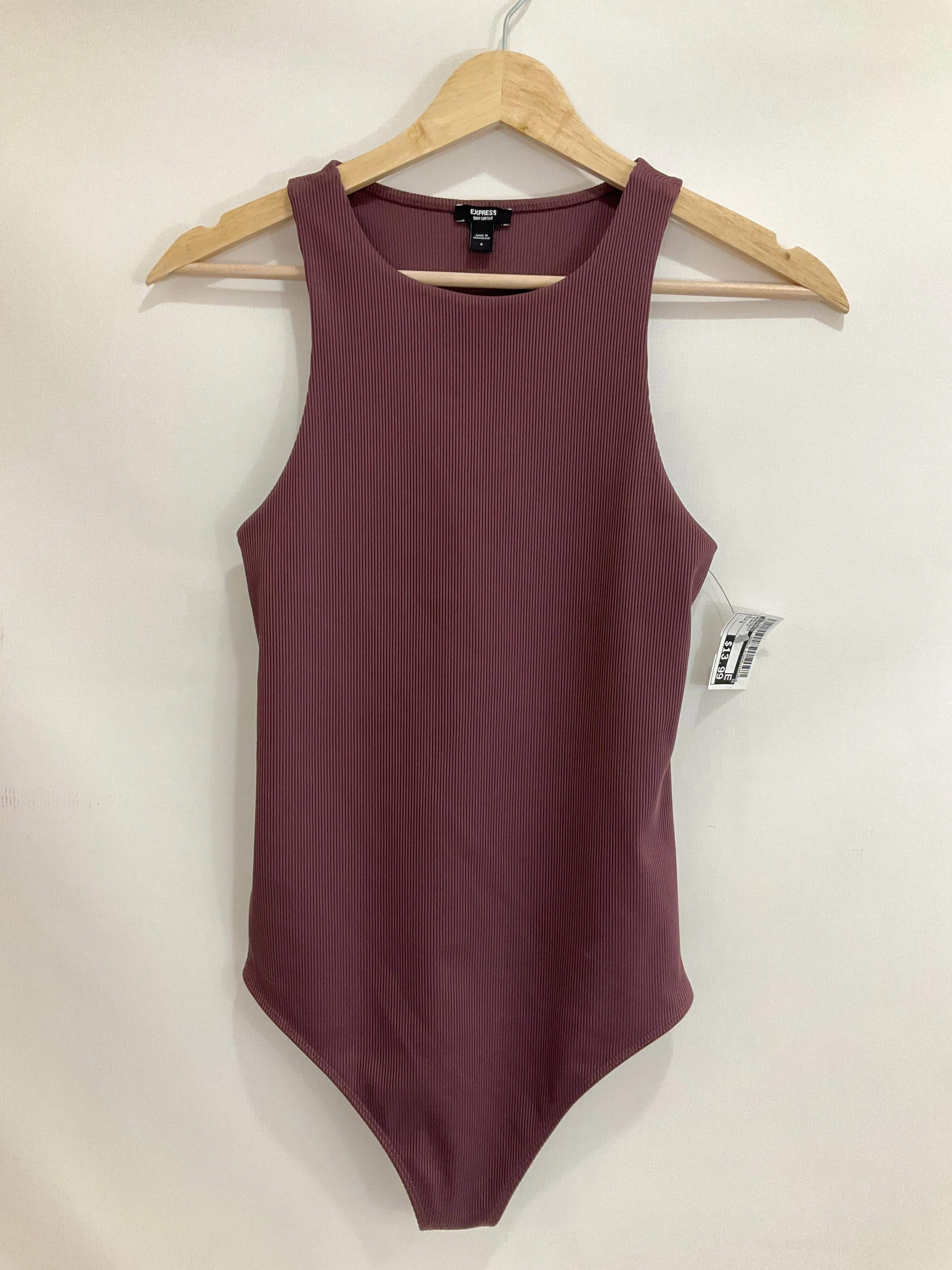 Bodysuit By Express In Purple, Size: S