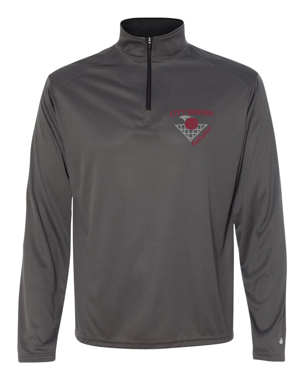BPS 195 Volleyball Quarter Zip Pullover