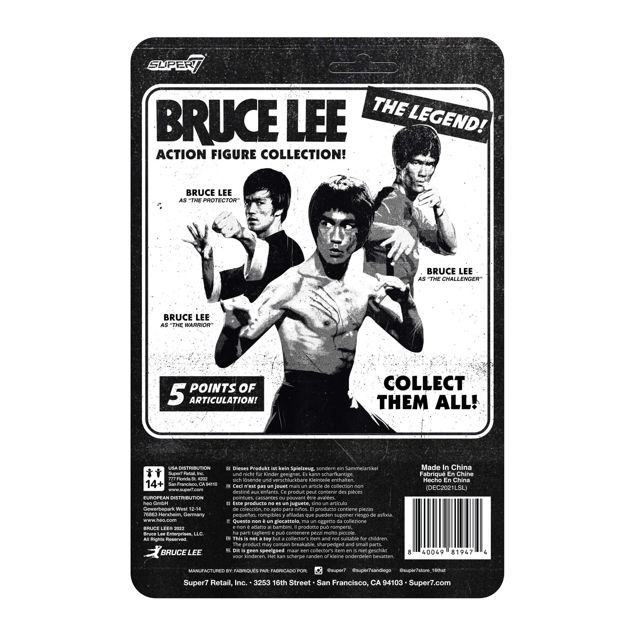 Bruce Lee ReAction Figure W1 - Bruce Lee Jumpsuit