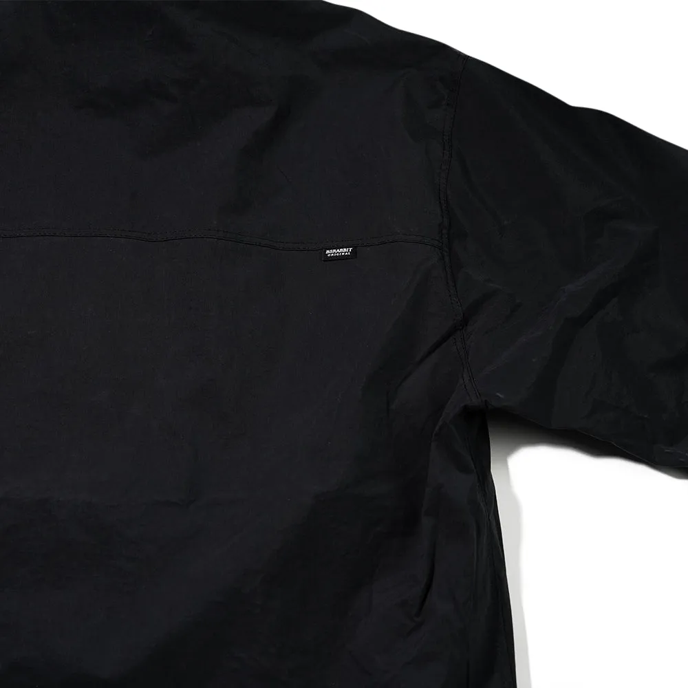 BSRBT HOODED ANORAK JACKET BLACK