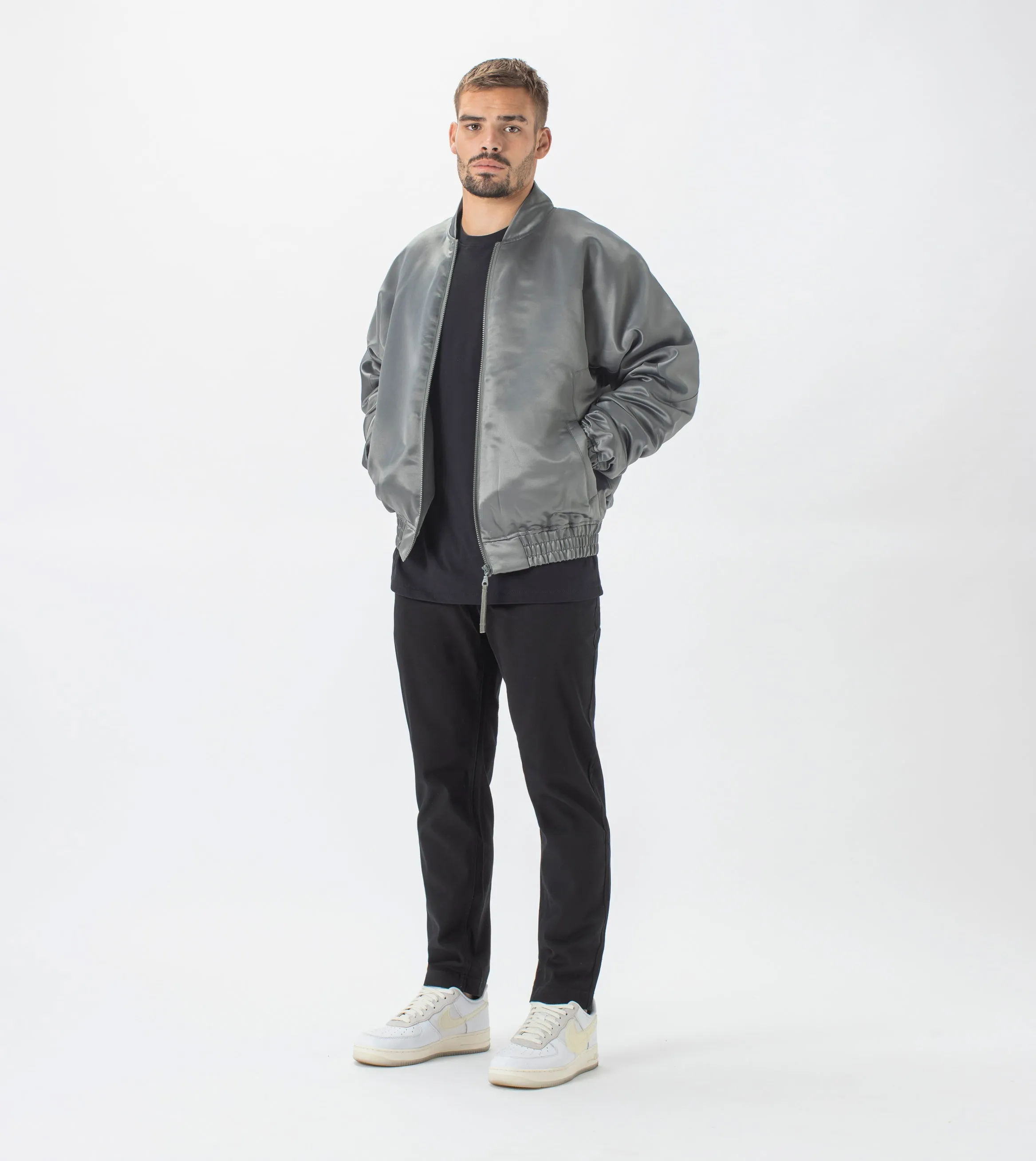 Buffer Bomber Jacket Dk Moss
