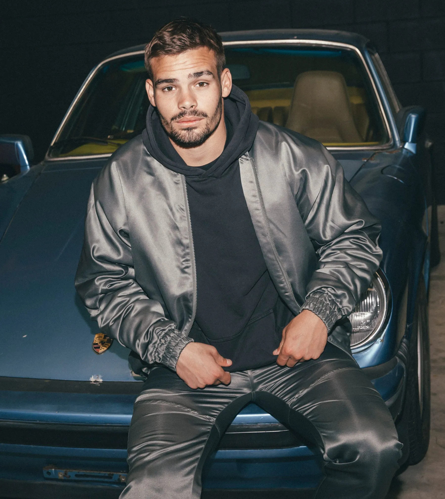 Buffer Bomber Jacket Dk Moss