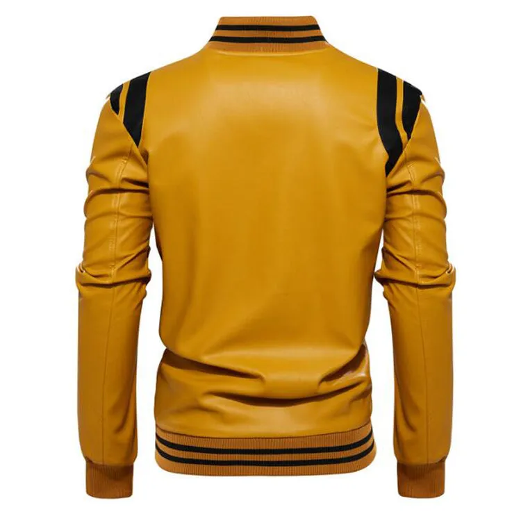Casual Biker Leather Jacket