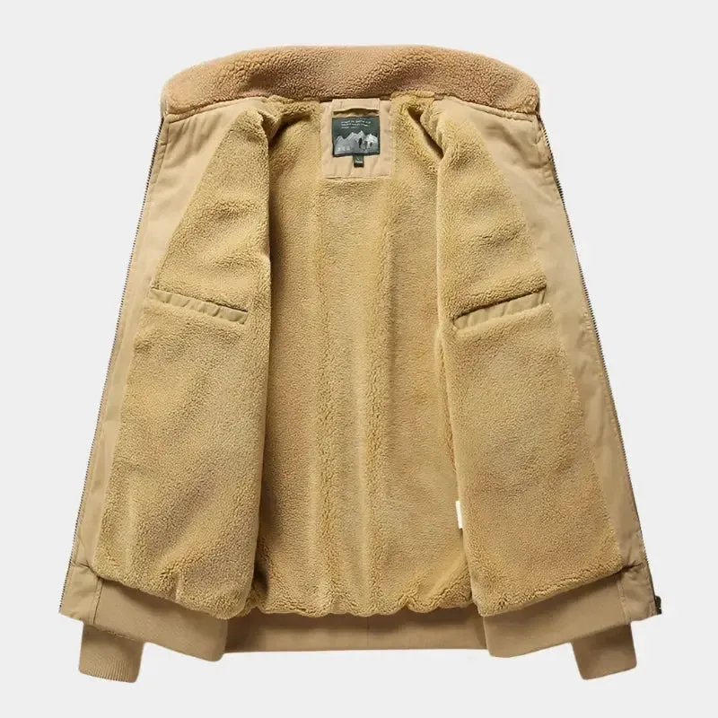 Casual Fleece Jacket - Cross & Crown