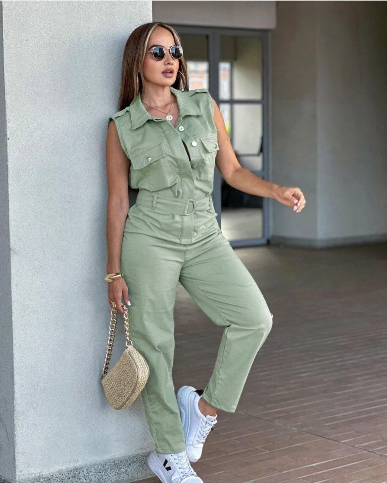 casual street jumpsuit
