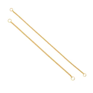 Champagne - Slip Curve Show Chain - Gold