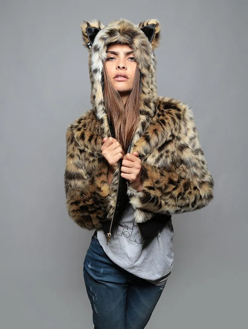 Cheetah Cropped Jacket SpiritHood