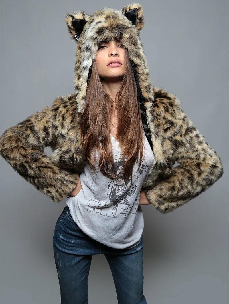 Cheetah Cropped Jacket SpiritHood