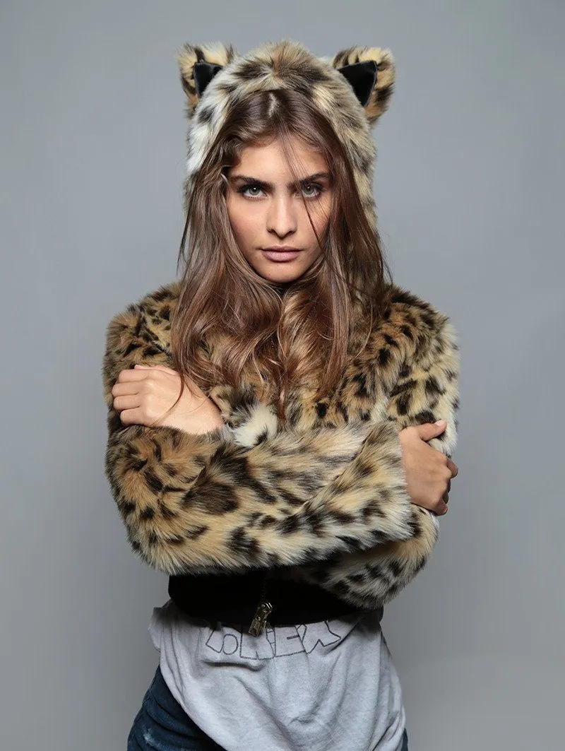 Cheetah Cropped Jacket SpiritHood