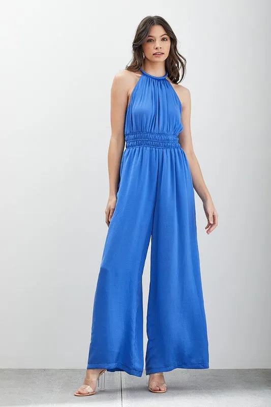 Do   Be Collection Junior High Neck Sleeveless Jumpsuit