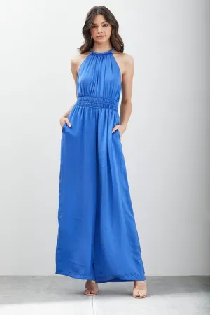 Do   Be Collection Junior High Neck Sleeveless Jumpsuit