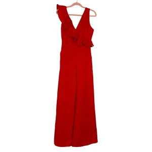DO BE Red Wide Leg Jumpsuit NWT- Size S