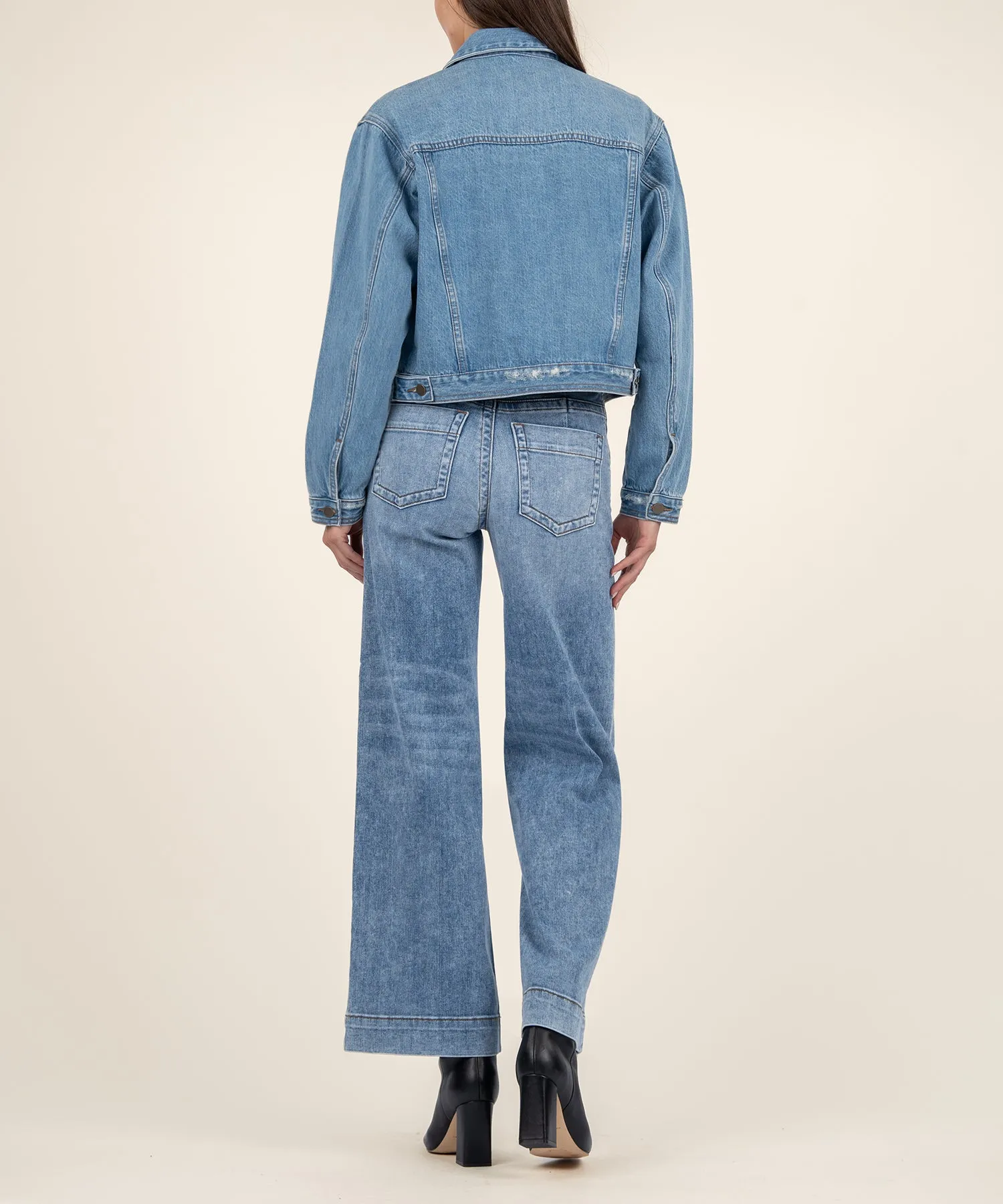Dolly Crop Denim Jacket - Holiday Deal