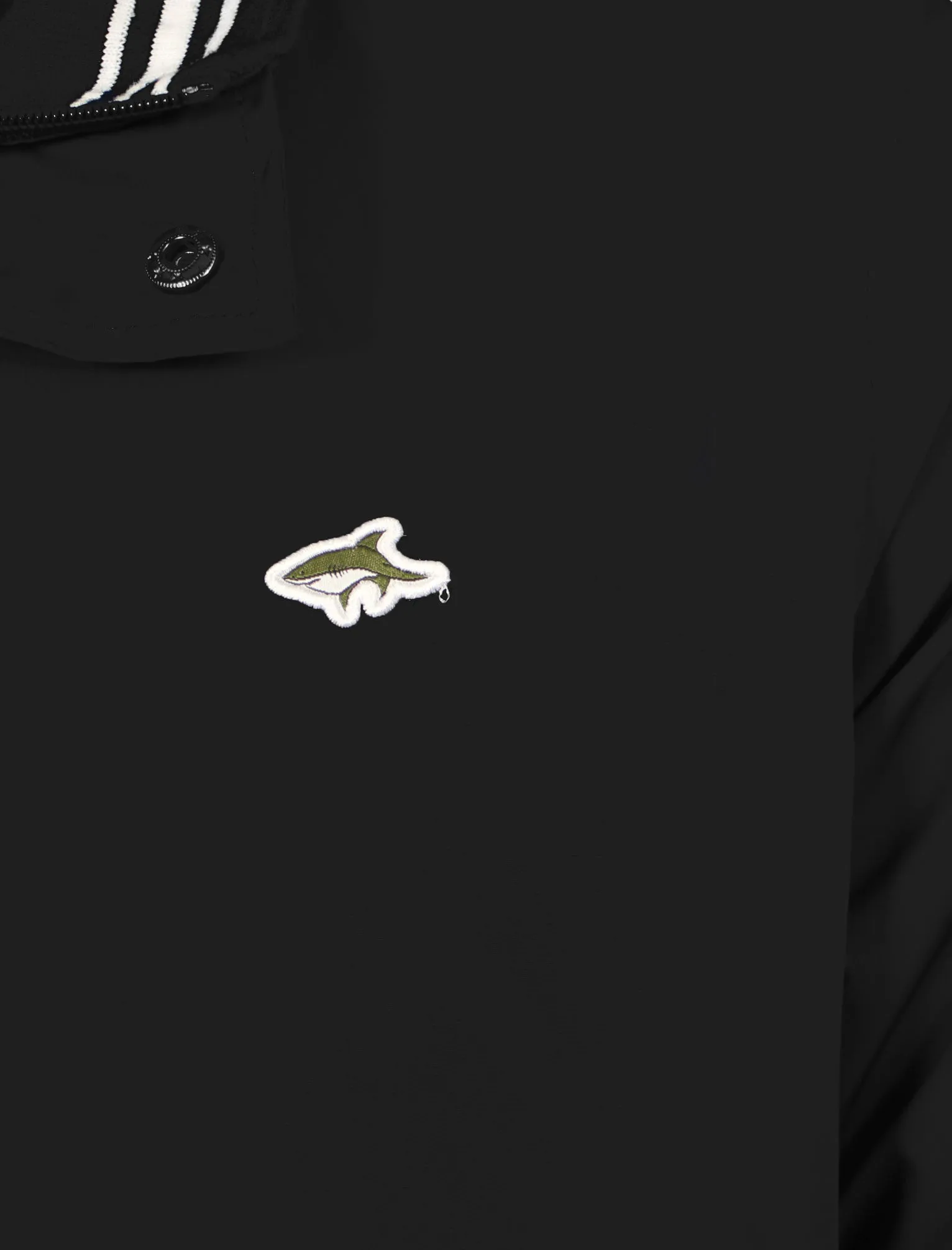 Dorando Bomber Jacket in Black - Le Shark