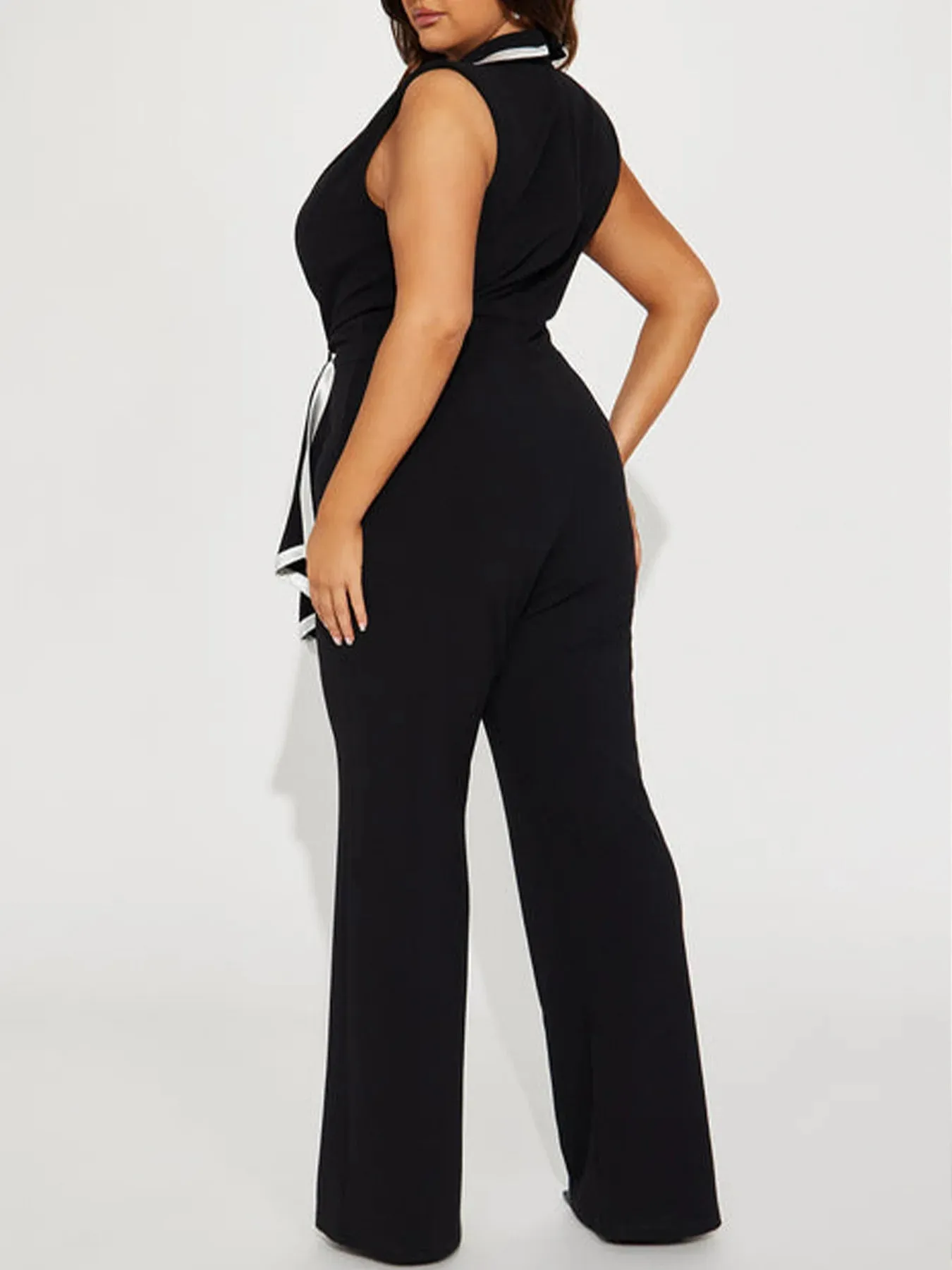 Dressy Casual Sleeveless Jumpsuit
