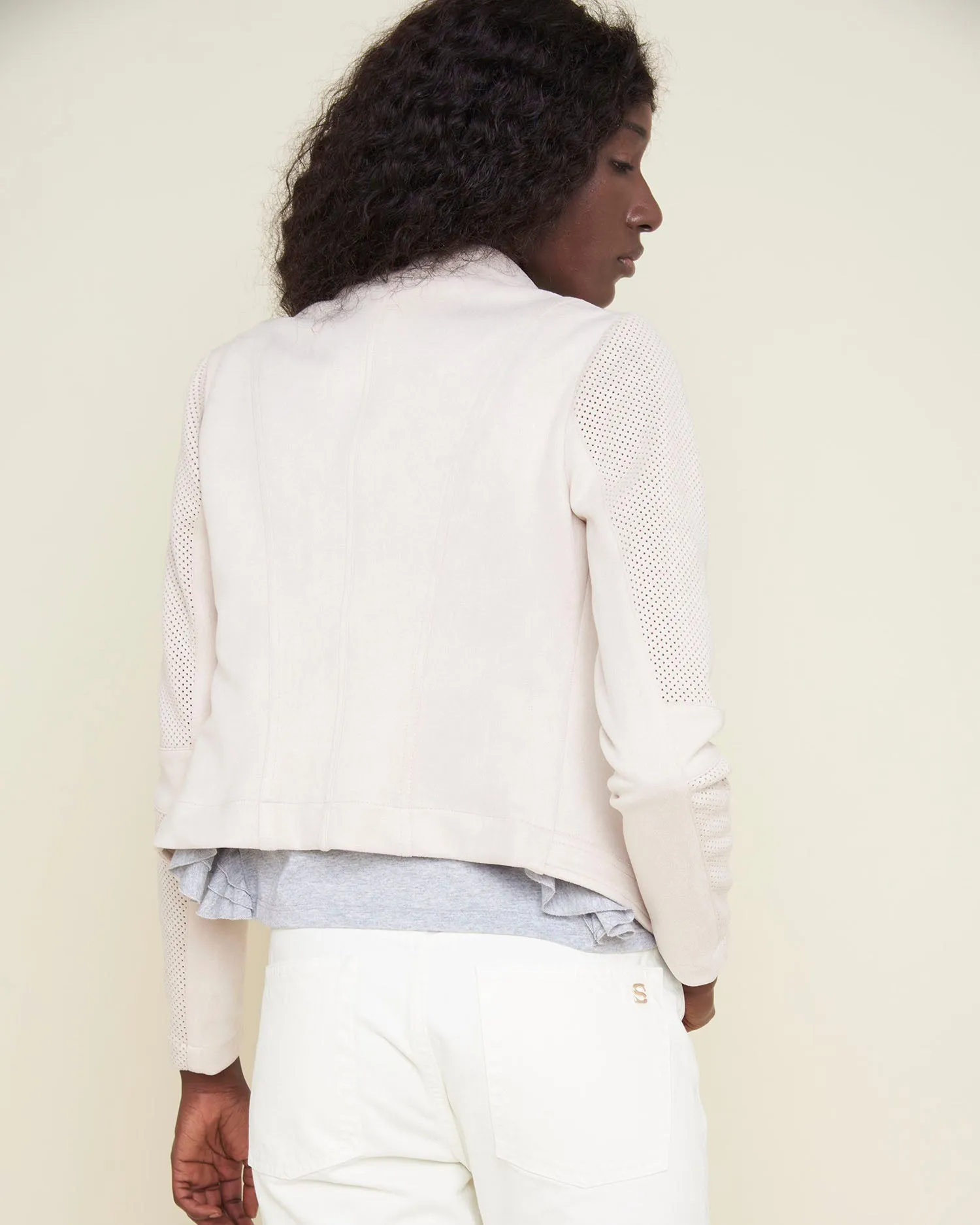Drilled jacket