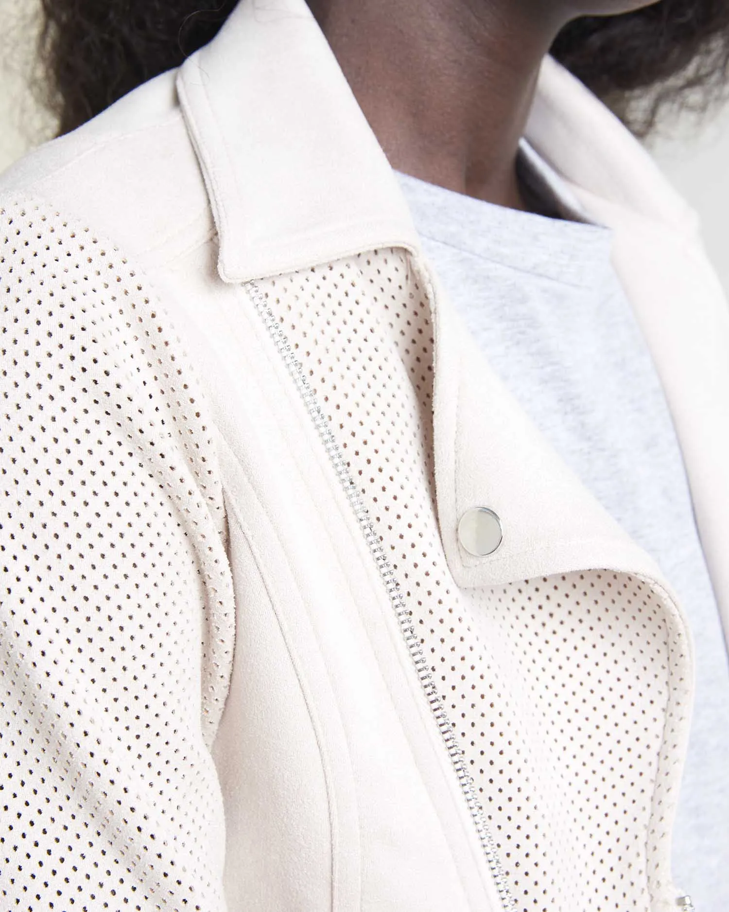 Drilled jacket