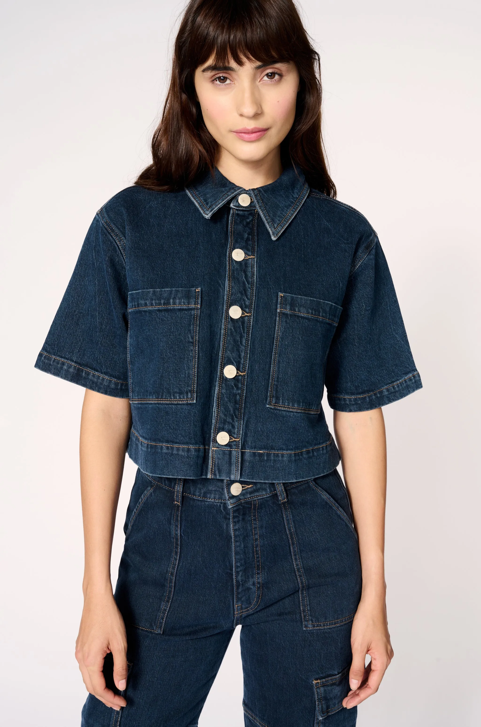ELS - CROPPED SHIRT JACKET | SPEECHLESS