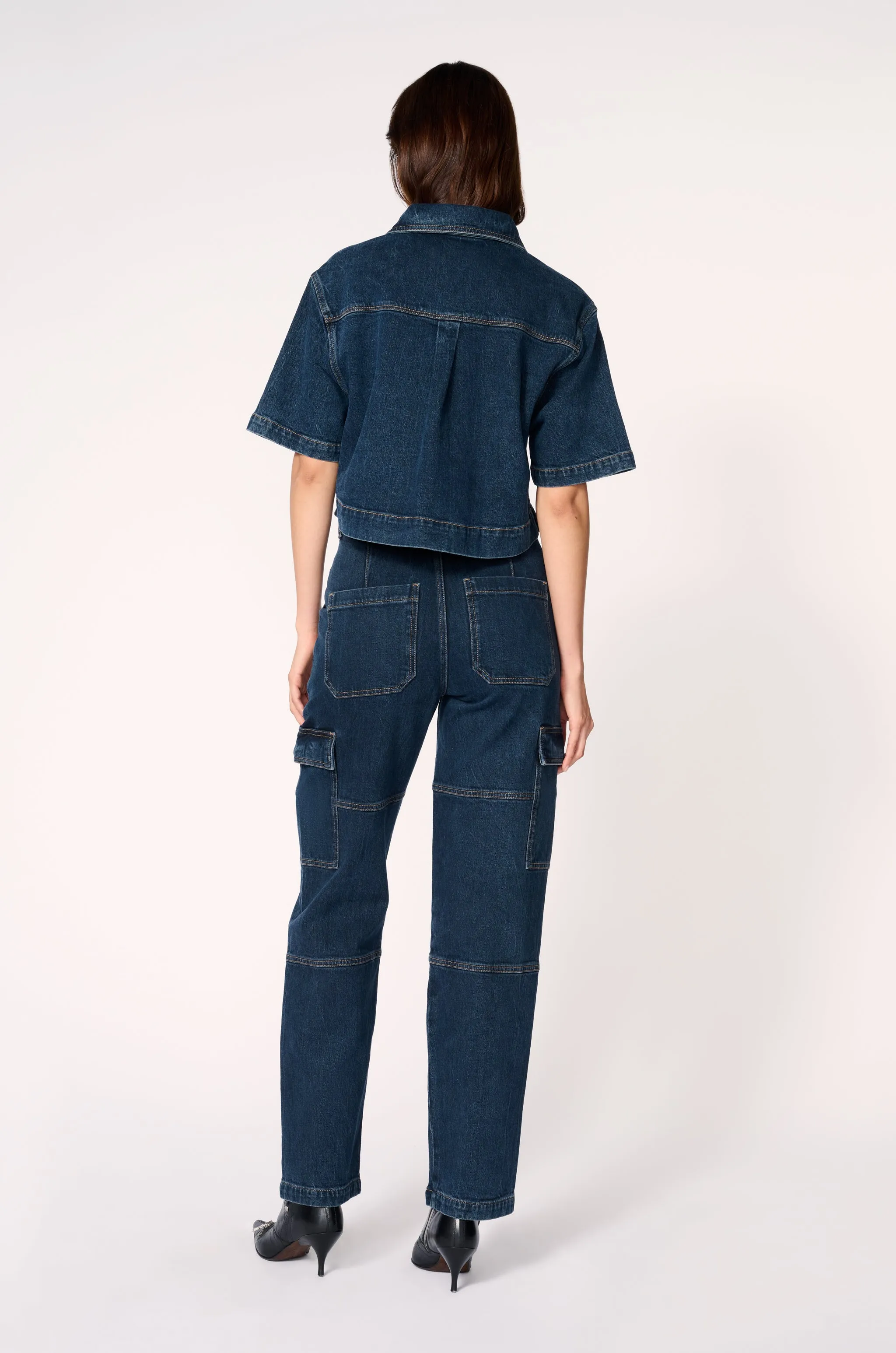 ELS - CROPPED SHIRT JACKET | SPEECHLESS