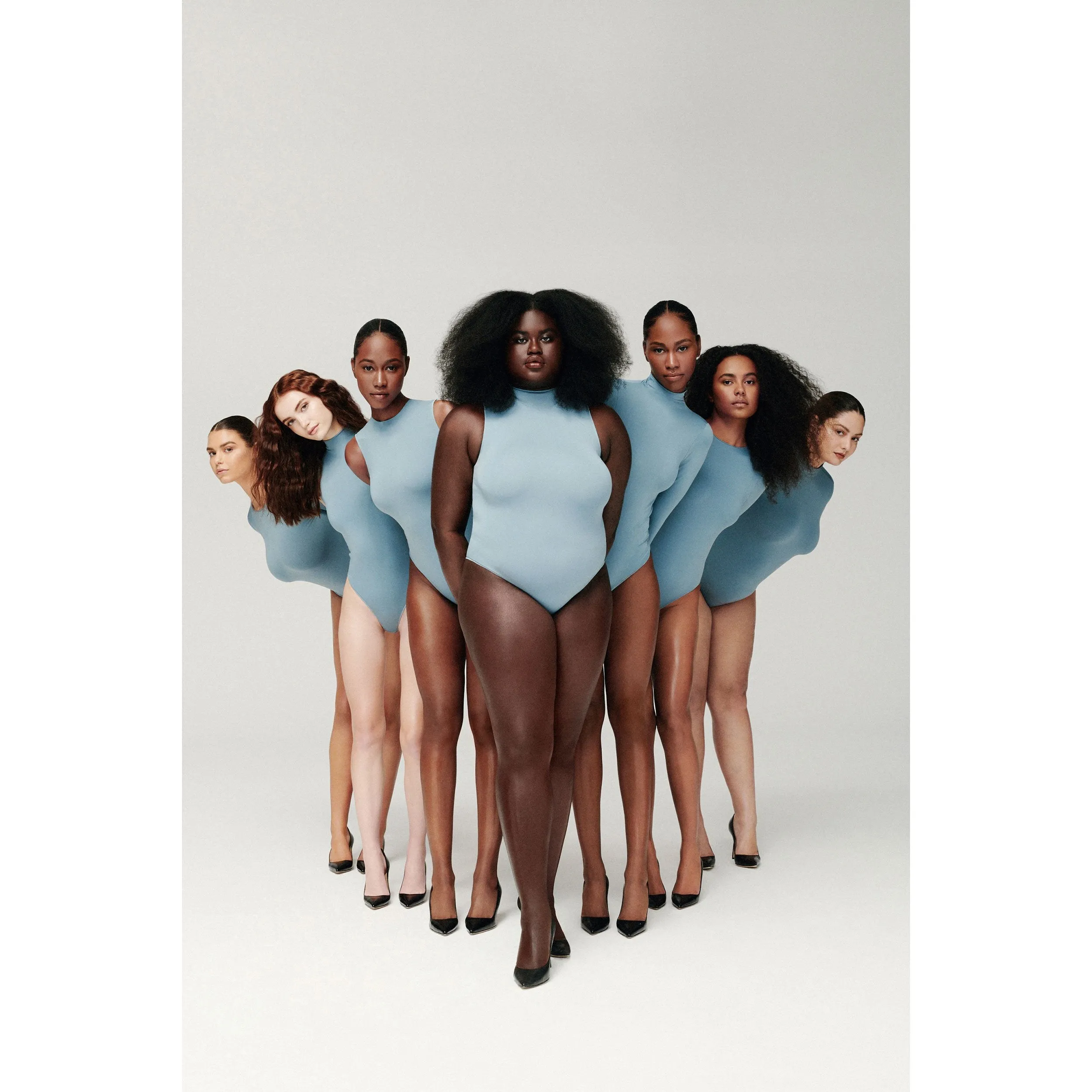 ESSENTIAL CREW NECK LONG SLEEVE BODYSUIT | ARCTIC