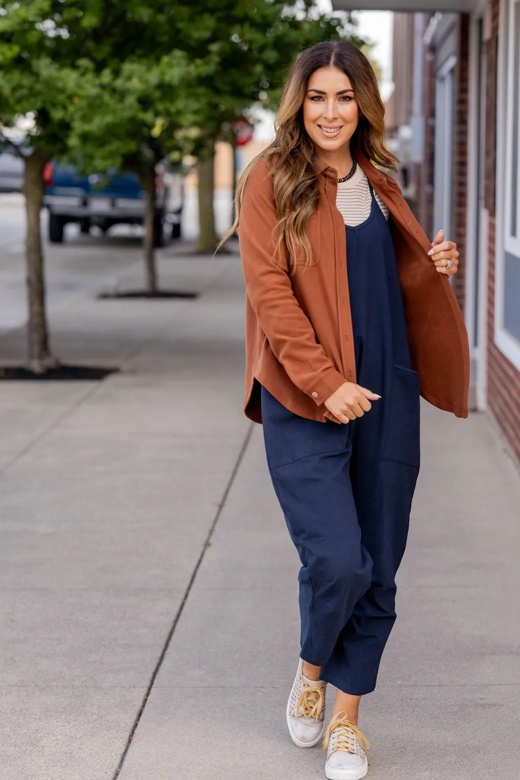 Everyday Two Pocket Tank Jumpsuit
