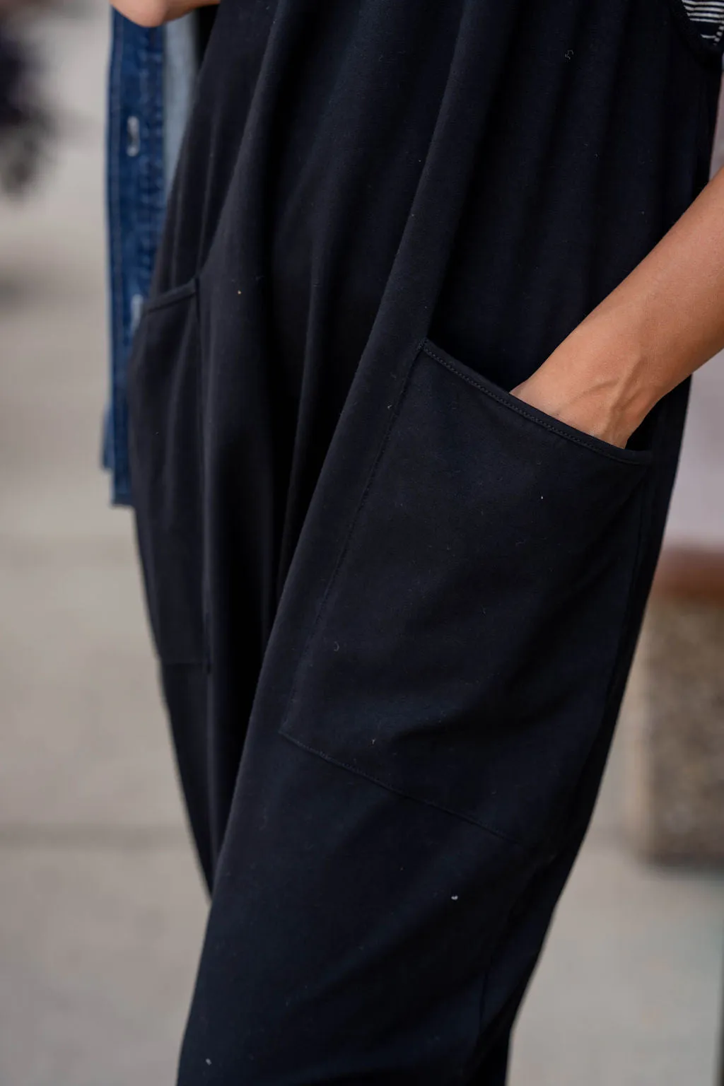 Everyday Two Pocket Tank Jumpsuit