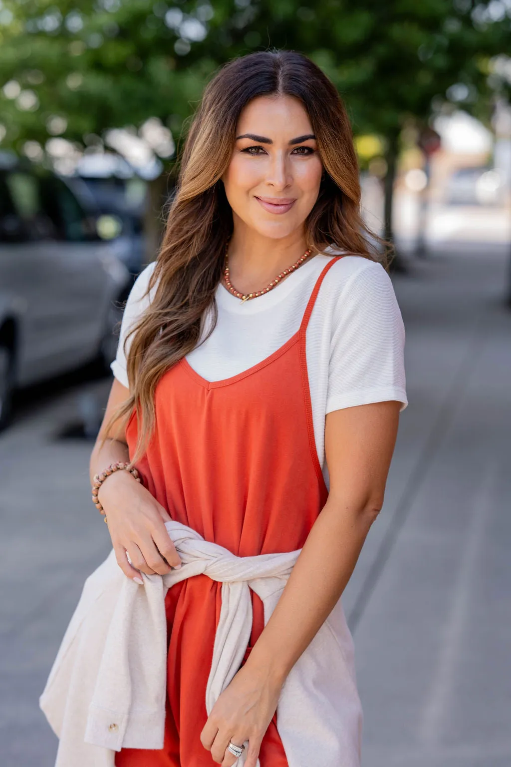 Everyday Two Pocket Tank Jumpsuit