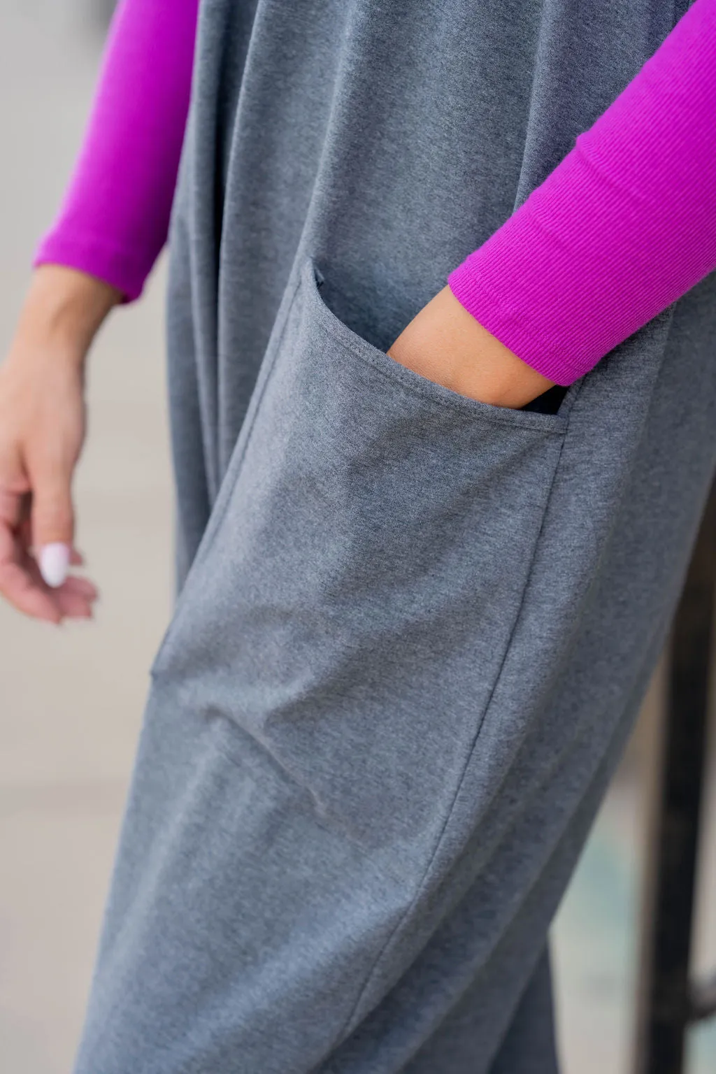 Everyday Two Pocket Tank Jumpsuit