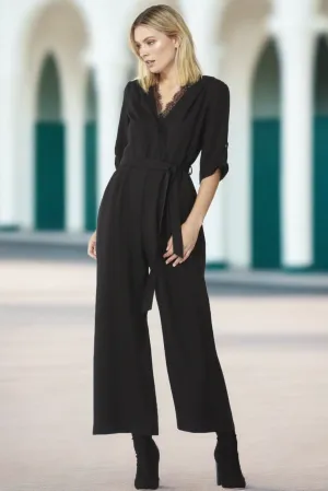 Fate   Becker San Marino Jumpsuit in Black