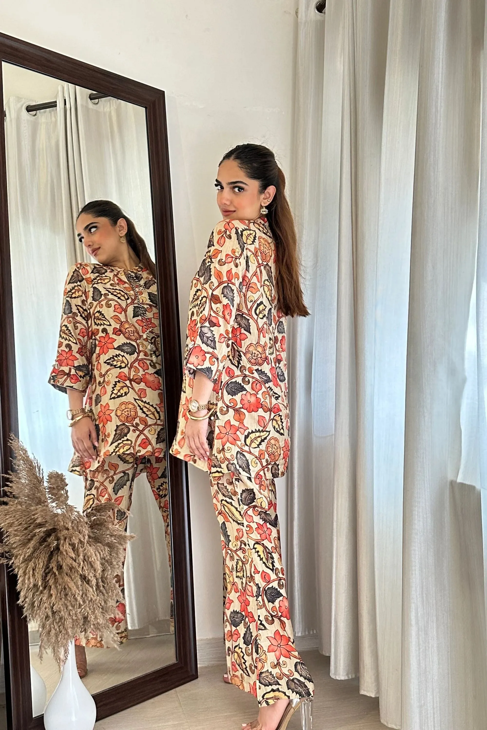 Flora Print Coord Set