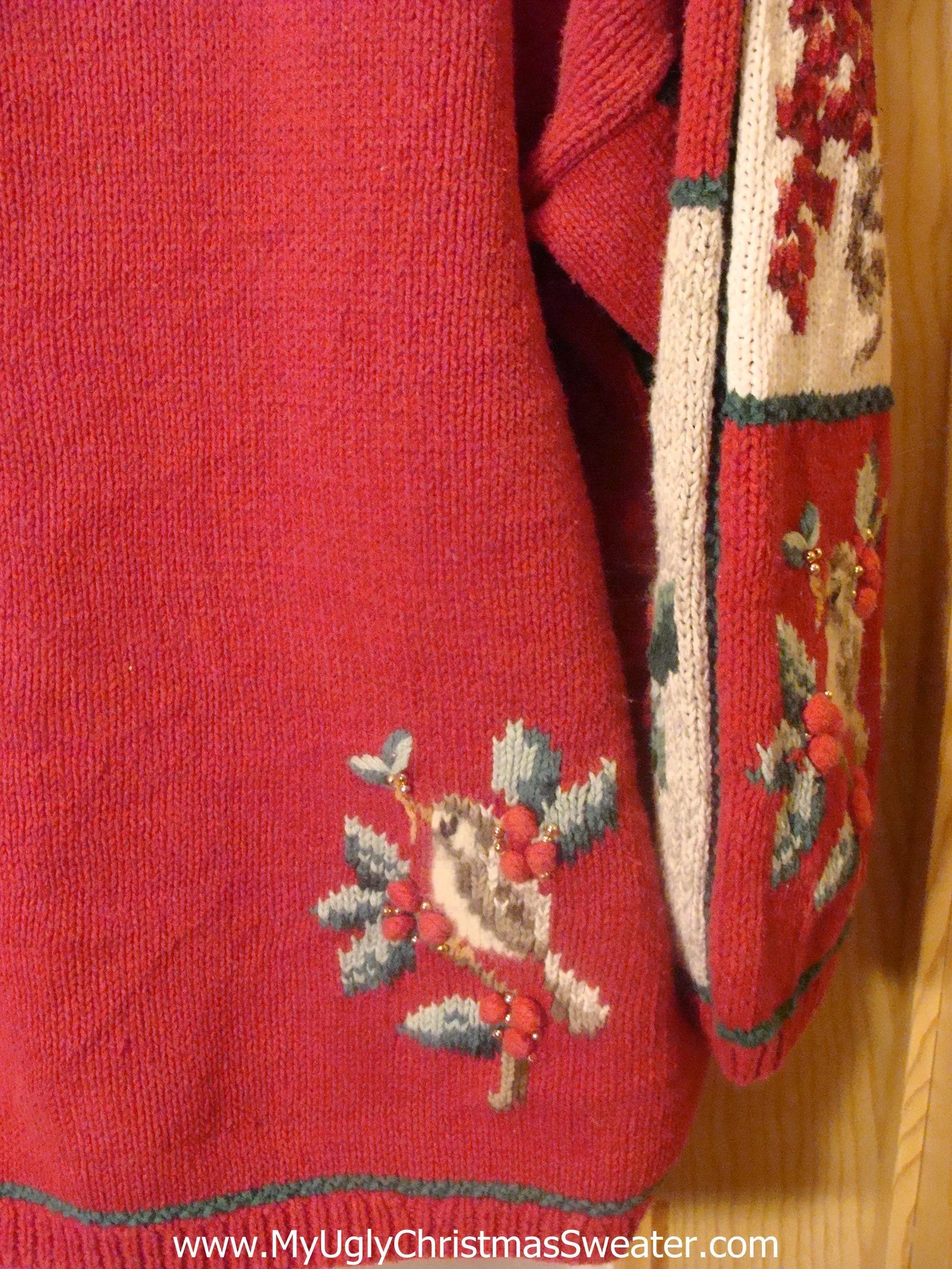 Funny Christmas Sweater Pullover with Mind Numbing Decorations