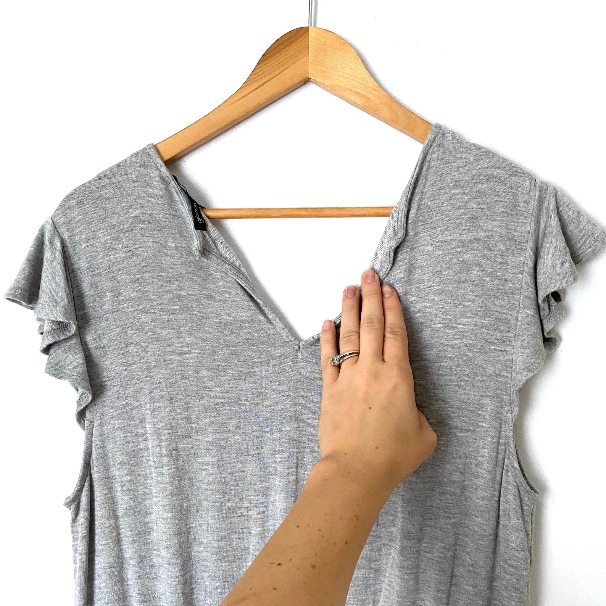 Gibson Grey Super Soft Jumpsuit- Size M (see notes)