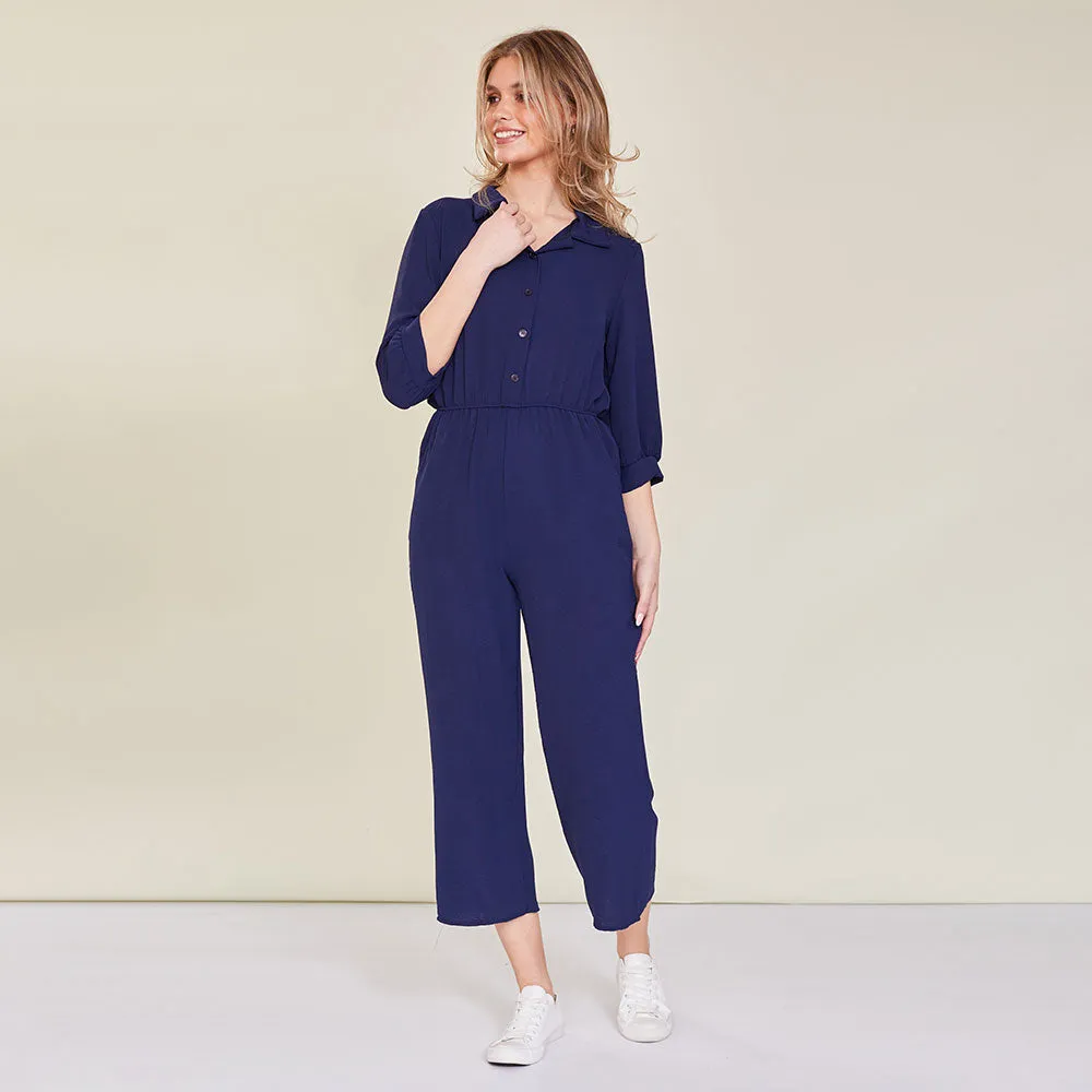 Hayden Jumpsuit (Navy)