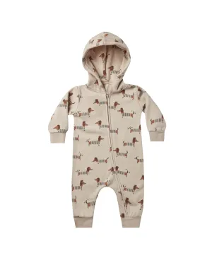 Hooded Jumpsuit | Dachshund | Rylee and Cru