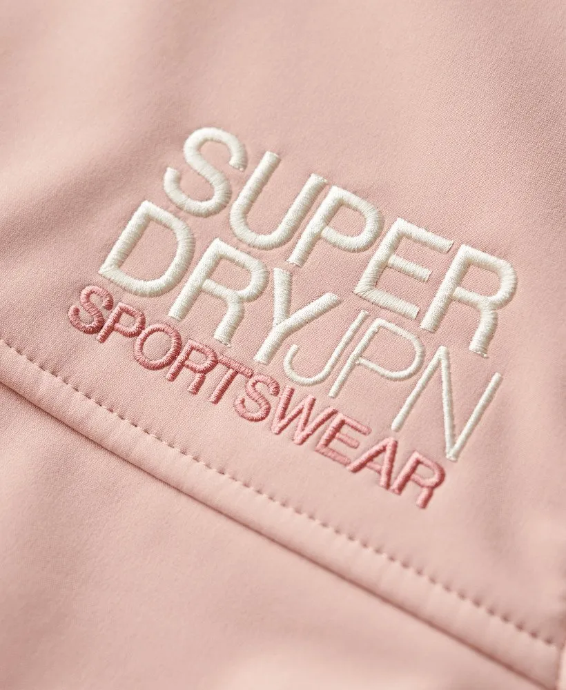 Hooded Soft Shell Jacket | Blush Pink