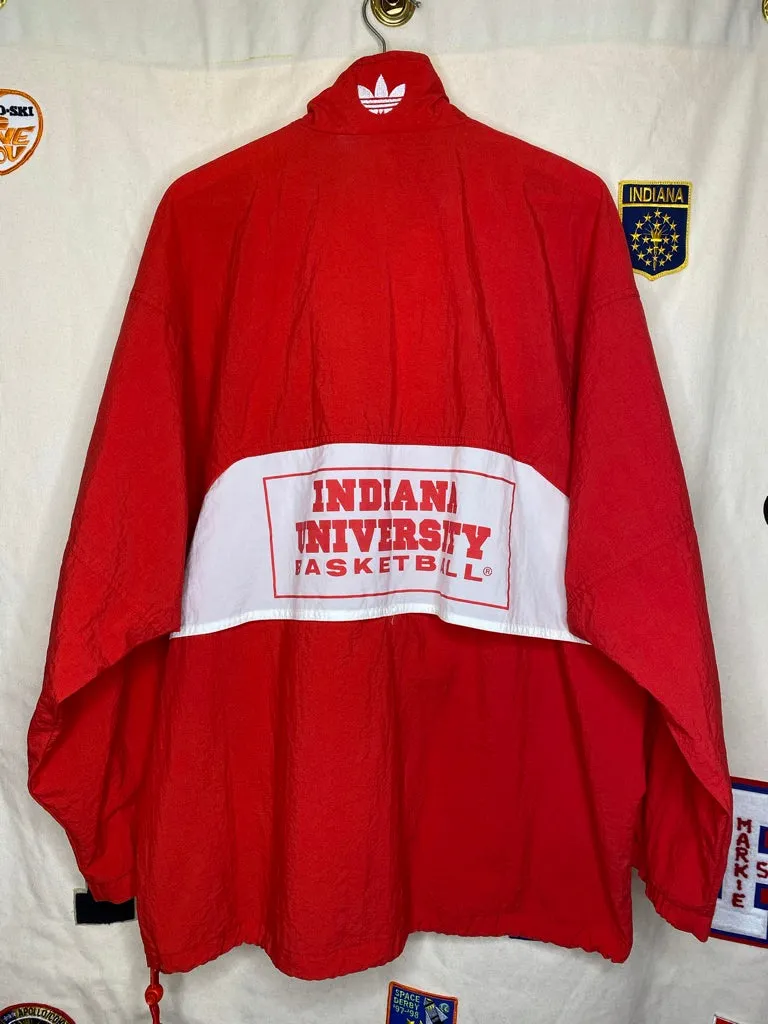 Indiana University Adidas Windbreaker: M/L