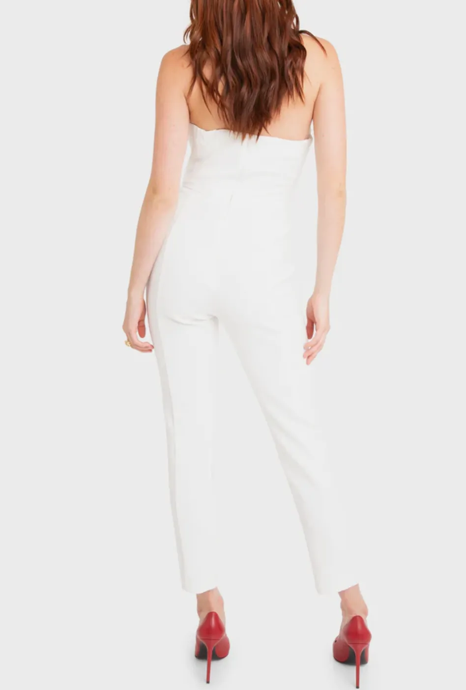 JADA Jumpsuit in Porcelain