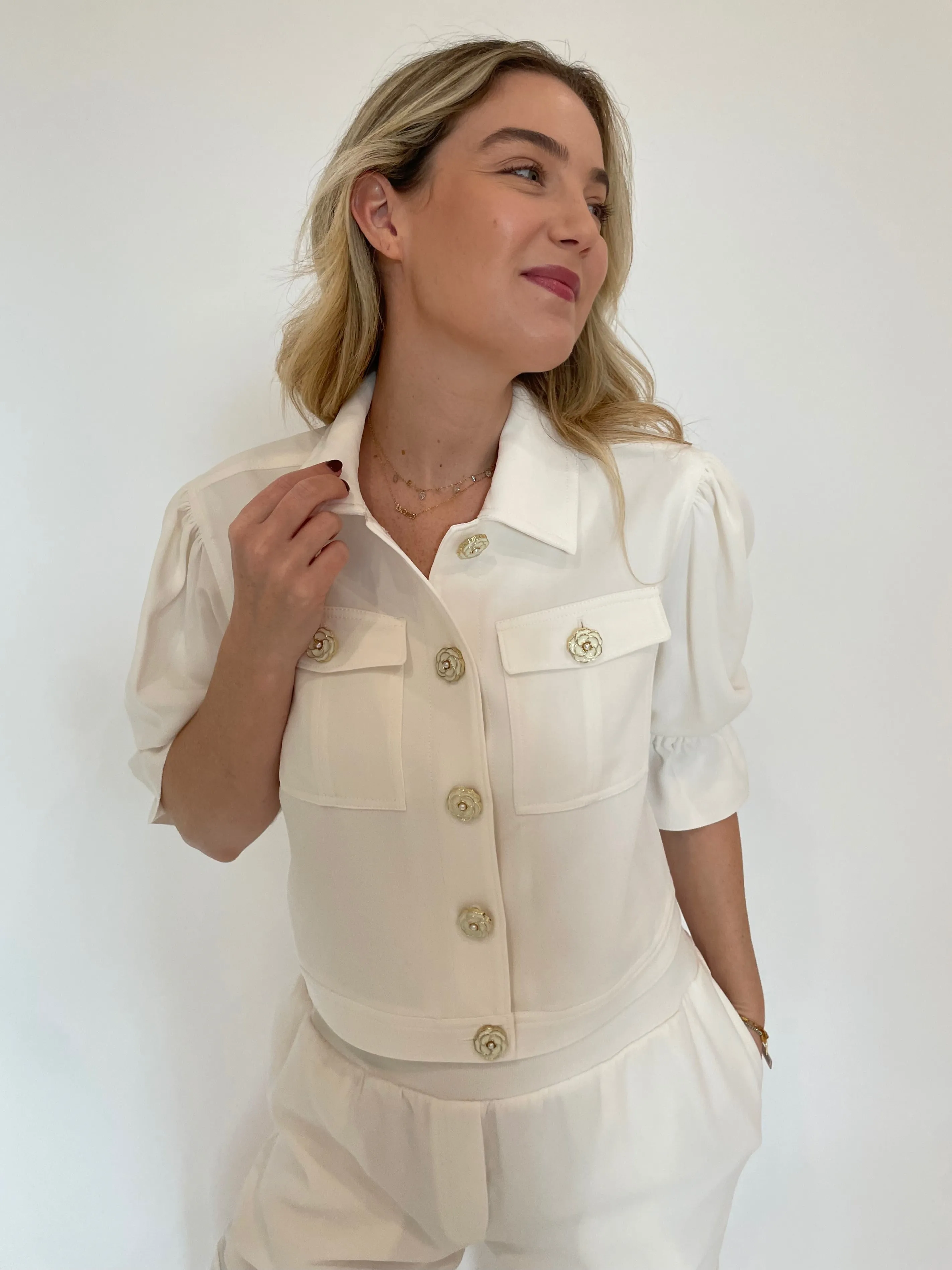 Julieta Jacket - Ivory