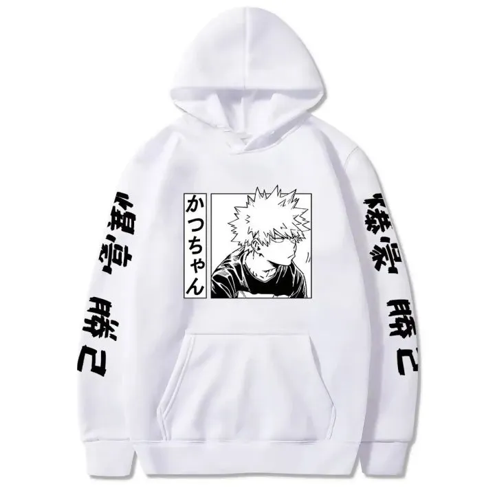 Khanani's Pullover anime hoodies for men