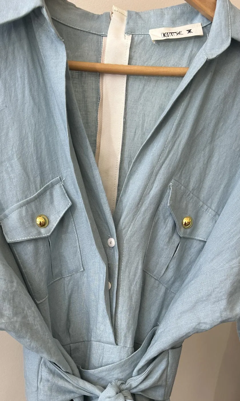 KITX Safari Jumpsuit - Spring Blue