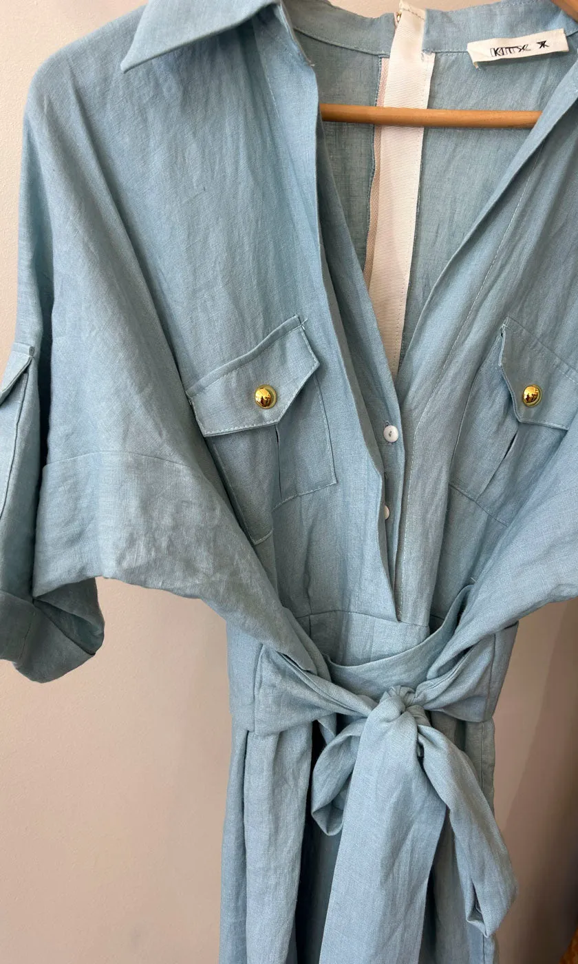 KITX Safari Jumpsuit - Spring Blue