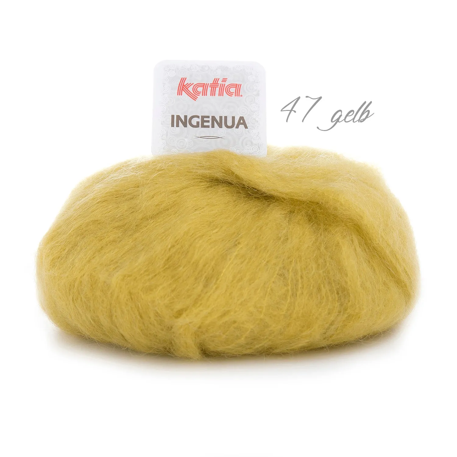 Knit Kit Mohair kuscheliger Pullover INGENUA Strickset zum Selberstricken mit Strickanleitung